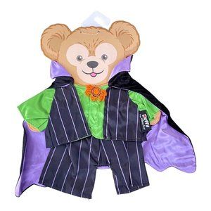 Disney Parks Duffy The Disney Bear Vampire Halloween Costume Outfit 17"